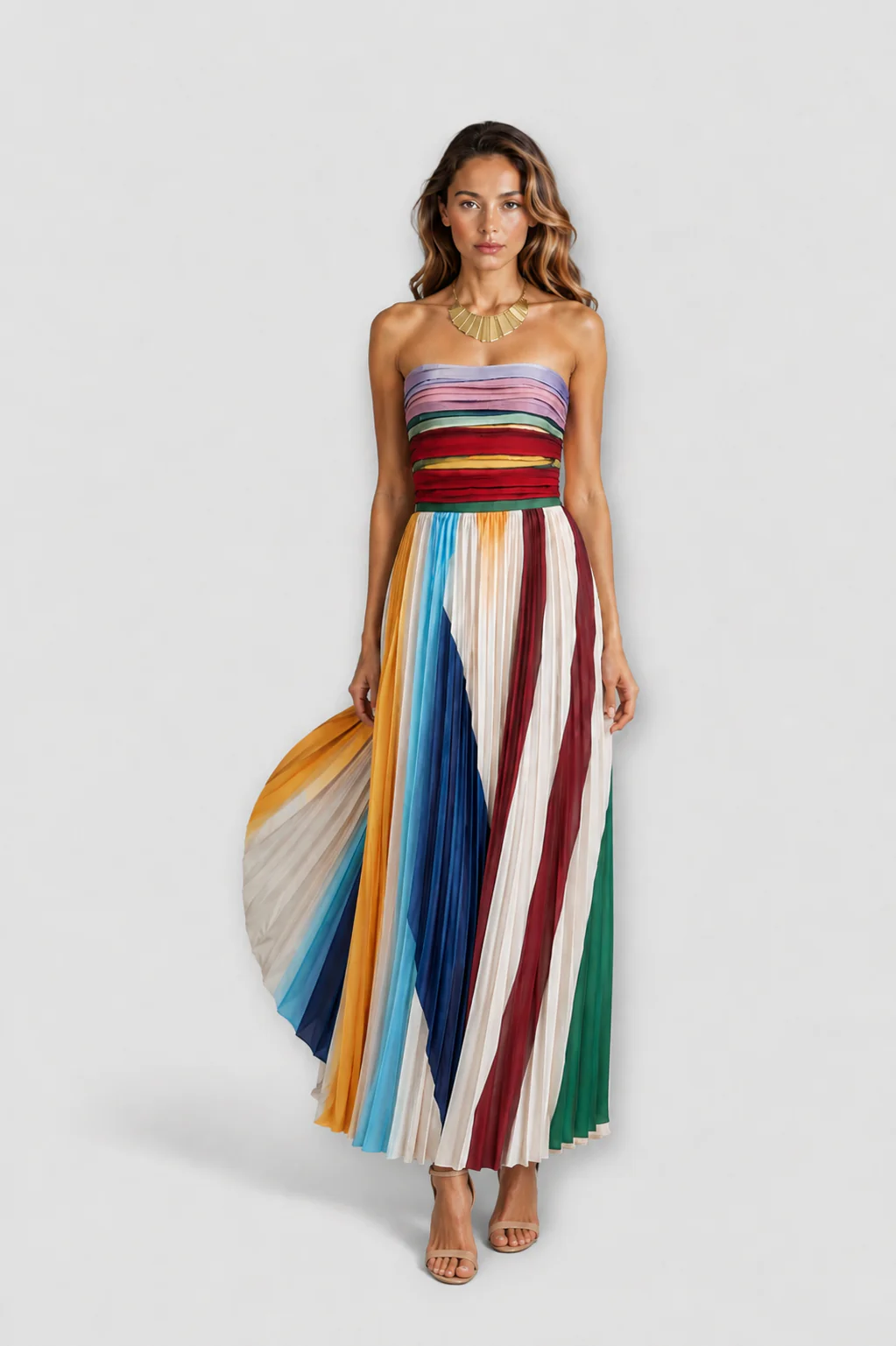 Raquel - Vestido largo elegante