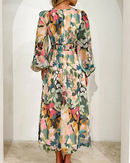 Celine | Vestido femenino con estampado floral