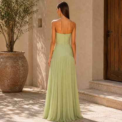Vestido Almudena™ -  Elegancia Sofisticada que Estiliza con Delicadeza