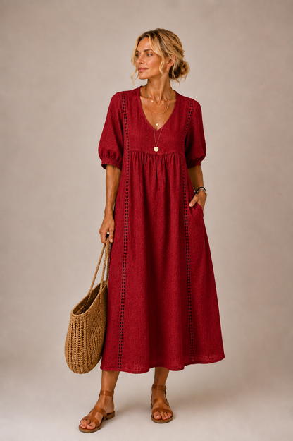 Aitana | Vestido midi de verano