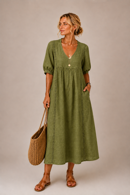 Aitana | Vestido midi de verano
