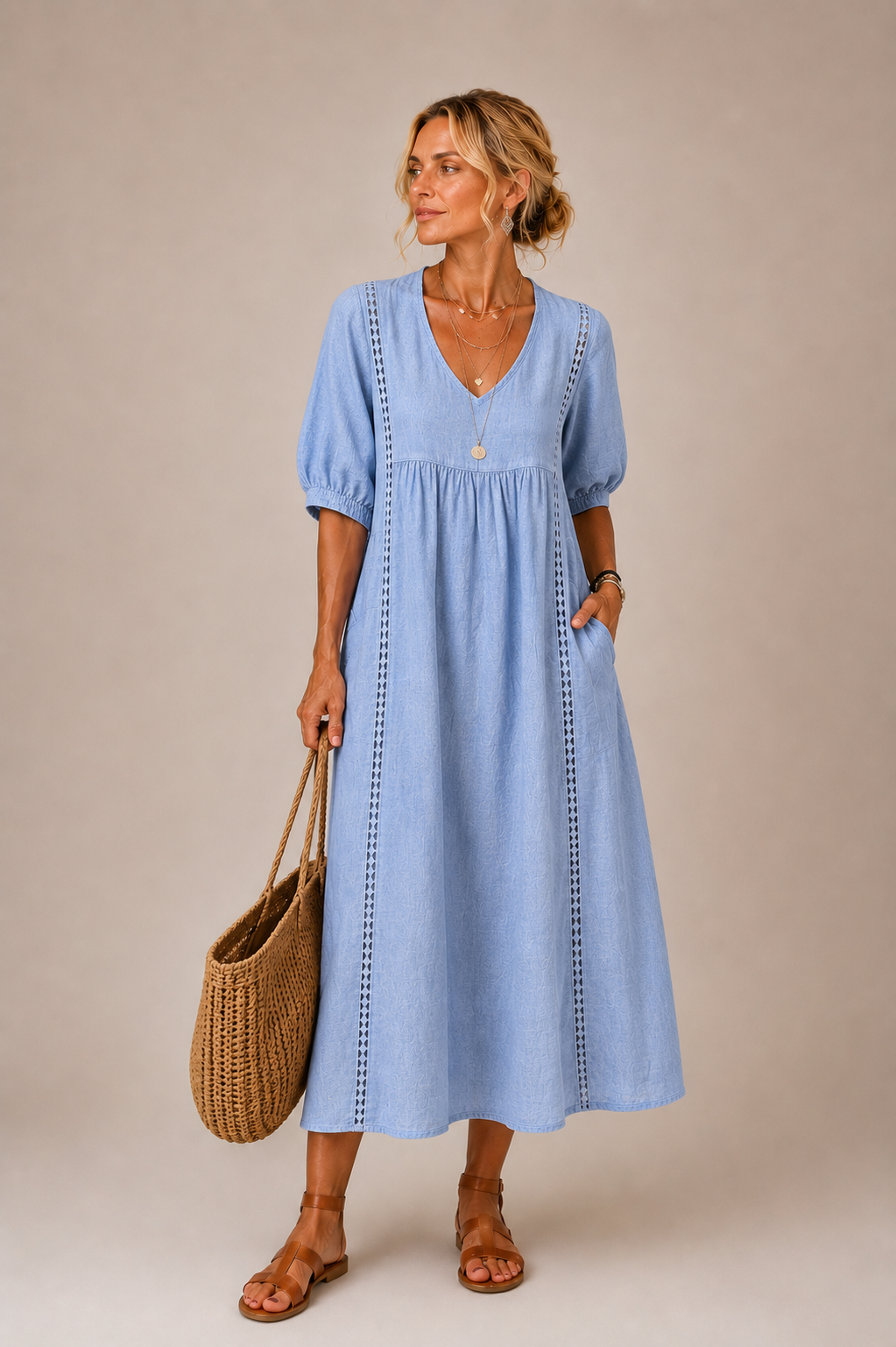 Aitana | Vestido midi de verano