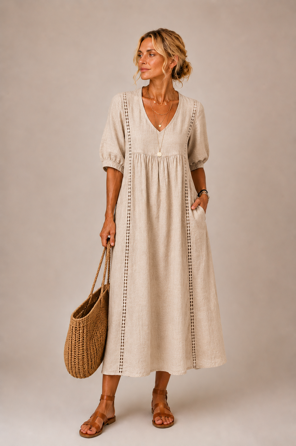 Aitana | Vestido midi de verano
