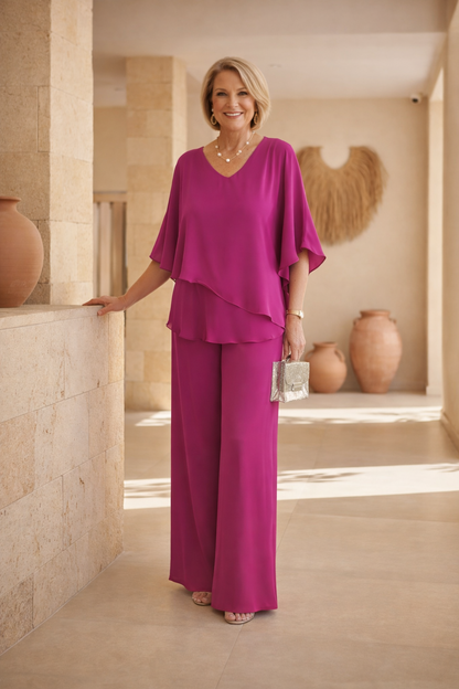 Zara Effortless Wide-Leg Set
