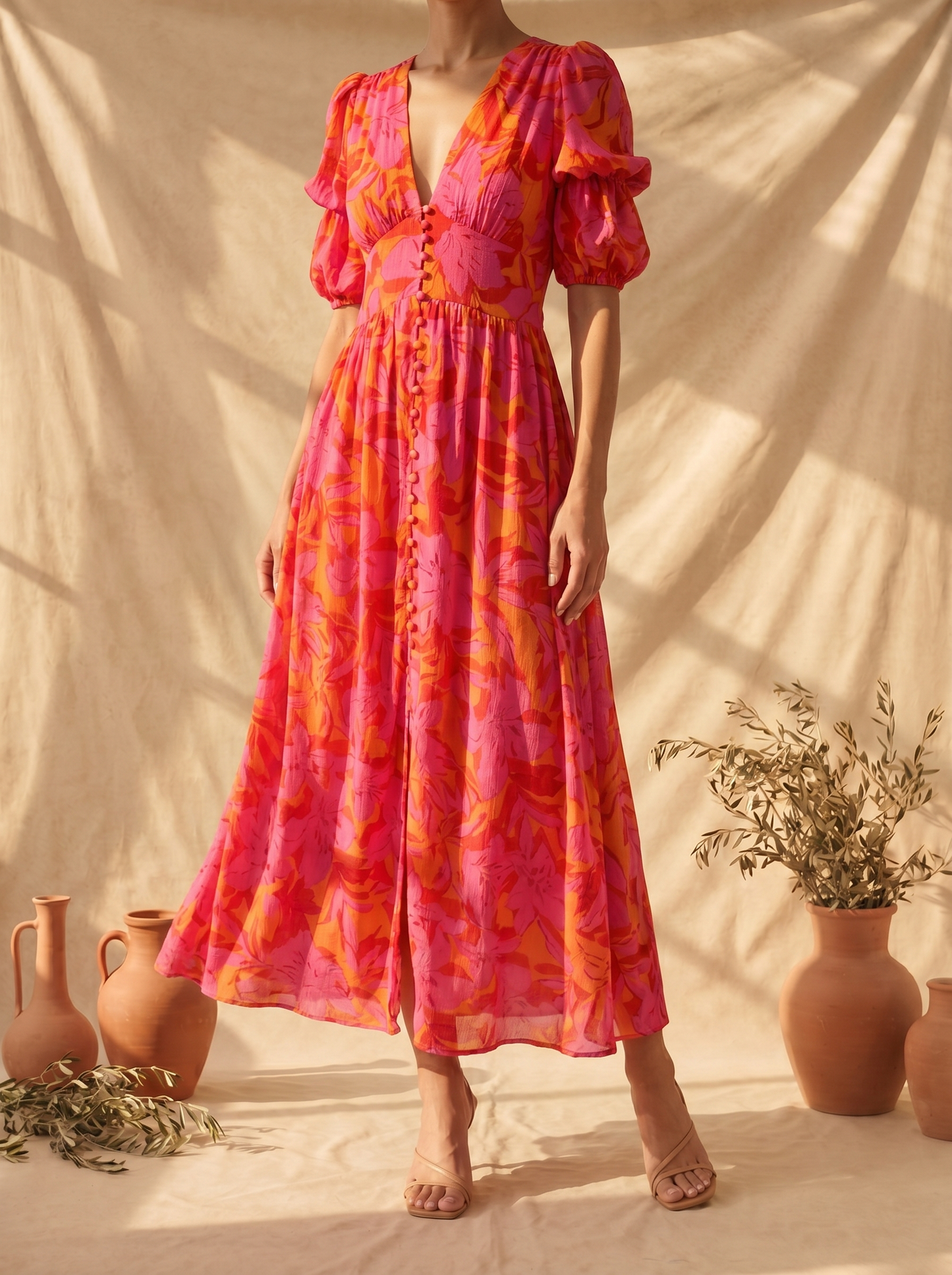 Armonía | Vestido largo Resplandor Solar